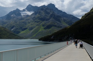 Blick von der Bielerhöhe in den Talschluss mit der Schatenspitze